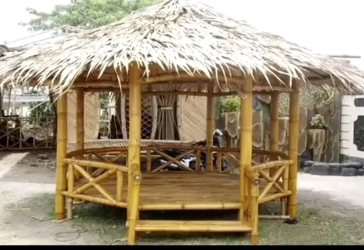 Gazebo dengan desain unik