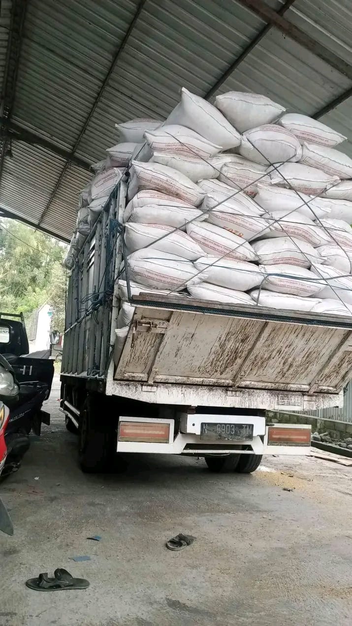 Proses pengemasan kohe broiler